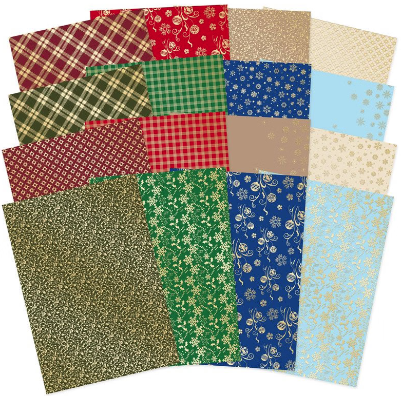 A Cherished Christmas Foiled Edge-to-Edge Cardstock